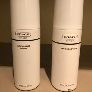 Coach leather cleaner and moisturizer